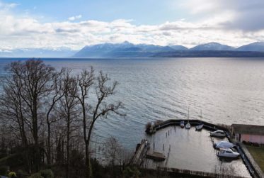 Magnifique appartement en viager occupé sans rente avec vue panoramique sur lac, grand jardin et port privé