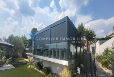 FRANCE: Magnifique villa contemporaine en viager occupé avec rente.