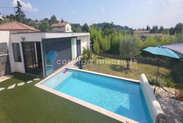 FRANCE: Magnifique villa contemporaine en viager occupé avec rente.