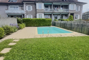 RESERVÉ Superbe appartement en viager occupé sans rente avec piscine et vue Lac